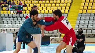 MAMMADLI (AZE) VS  HOVSEPYAN (ARM). Juniors M 58 kg. European SAMBO Championships 2021