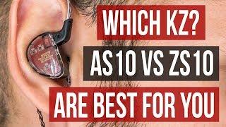 KZ AS10 Review Best KZ IEM? KZ ZS10 VS KZ AS10 Which IEM To Buy