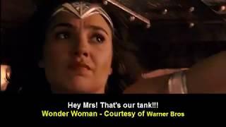 Wonder Woman Tank Scene