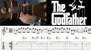 THE GODFATHER | DER PATE | NINO ROTA | Main Theme | Guitar Lesson | Sheet Music & TABs