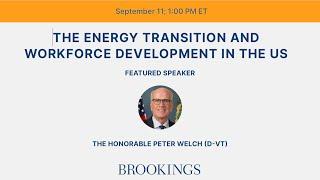 The energy transition and workforce development in the US