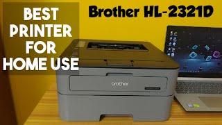 Brother Printer HL-2321D Laser Printer with Auto Duplex Printing | Best Printer for Home Use