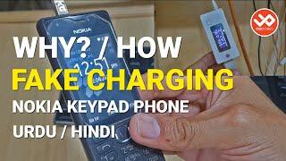 Nokia Keypad phones fake charging and how to fix