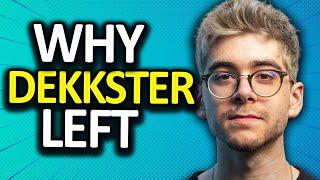 Why Dekkster Left Hearthstone