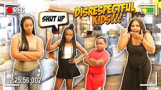 Disrespectful Kids Prank