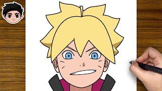 How to Draw BORUTO | Easy Step-by-Step