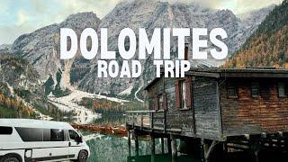 Epic Dolomites Van Adventure! Tre Cime/Lago di Braies!