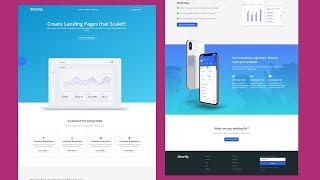 Build A Responsive Website With Html Css And Javascript  Landing Page Website