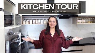 My New Kitchen Tour | नए किचन को सेट अप करने का आसान तरीका | Kitchen Organization Ideas