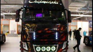 Volvo FH III Globetrotter XL "Ghost Rider" Show Truck