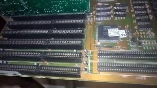 SUERE RARE! PC-CHIPS M209 Motherboard, CS80C286 25MHZ, 1MB RAM, 7 ISA. TESTED!