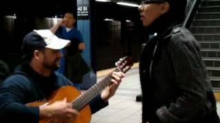 Ilse Renee Herrera singing @ NYC Subway