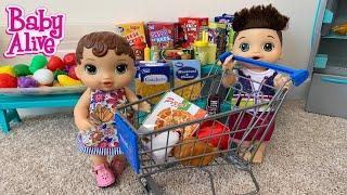 Baby Alive Abby Goes Grocery Shopping