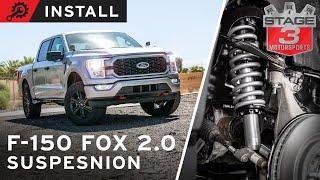 2021-2023 F-150 Fox 2.0 Coilover Suspension Leveling Kit Install