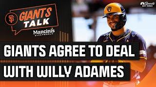 Giants reportedly agree to record contract with Willy Adames | Giants Talk | NBC Sports Bay Area