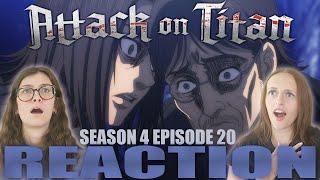 Attack on Titan (SUB) - 4x20 Memories of the Future - Reaction