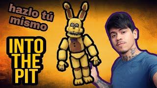 Haz TÚ figura de SPRING BONNIE| Five Nights at Freddy's tutorial DIY Cardboard animatronico