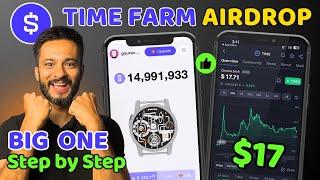 Time Farm Airdrop Full Details | Best Telegram Mining App | Time Farm Airdrop Withdrawal Soon