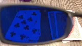 What? Infrablue Vision can see MARKED CARDS!! Infrablue VS Infrared Sunglasses