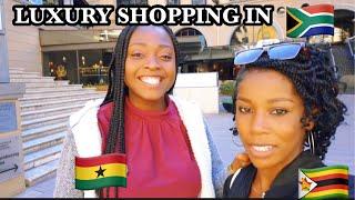 South Africa:  @Stella-Shanelly Ghana Goes Shopping In Africa's Richest Square Mile | Sandton City