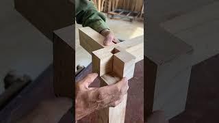 Wood Mortise 2! #woodworkingguide #shorts #woodworking