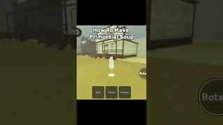 How To Make Primordial soup | #roblox