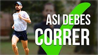 Técnica IDEAL de carrera |  Cómo correr CORRECTAMENTE ‍️