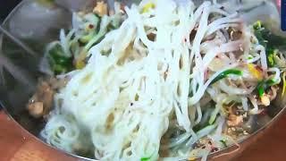 육수에 비벼먹고 부어먹고 찍어먹는 사천 물국수 맛있게