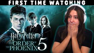 Harry Potter and the Order of the Phoenix (2007)  MOVIE REACTION - FIRST TIME WATCHING!