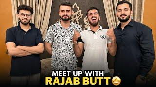 I Met RAJAB BUTT  | Eman bhabi kay ghar par dawat | @rajabbutt94