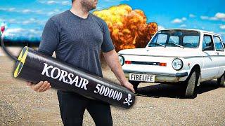 KORSAIR 500000️ in the CAR️ The Most Powerful Petard on YouTube