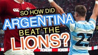 So how did Argentina beat the British & Irish Lions? | Lions Tour 2025 Analysis