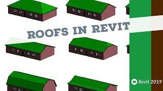 Learn how to model roofs in Revit