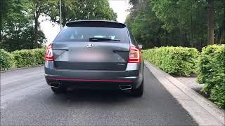 Skoda Octavia vRS Mk3 Non-Resonated Fox Exhaust