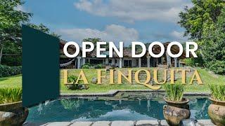 Open door La Finquita, By Costa Rica Luxury Living