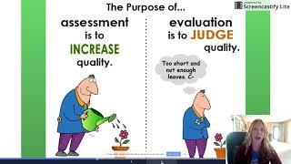 Evaluation and Assessment