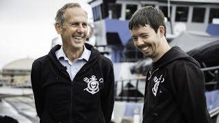 Operation Icefish - the Bob Barker departs Hobart