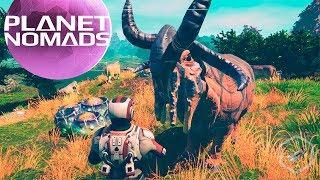 Выживание на чужой планете в Planet Nomads. Первый смотр #1