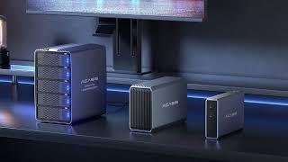 Conquer Data Overload: ACASIS 5-Bay RAID External Array for Smooth Editing, Backup & Surveillance