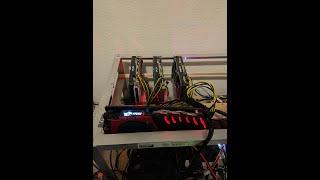 Mining crypto with my GTX 1060 6GB Mining Rig!