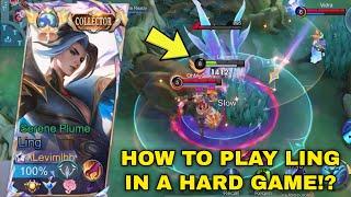 THE MOST HARDEST GAME IN THE NEW SEASON!! LING FASTHAND GAMEPLAY VS GLOBAL ENEMY (INTENSE MATCH)!!