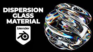 Dispersion glass material in Blender