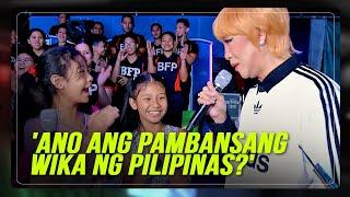 Honor students ace Vice Ganda's 'Quiz Vee' questions on language | ABS-CBN News