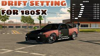 Drift gearbox and tuning for 180sx in Car Parking Multiplayer