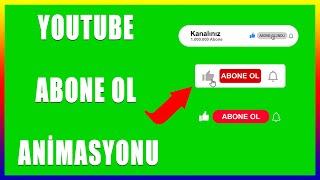 Youtube abone ol butonu green screen (En Güzel 10 animasyon)