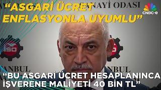 Sanayicilerden Asgari Ücret Yorumu