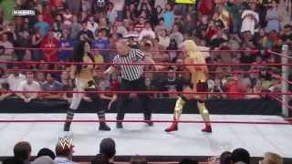 HD RAW 9/3/09 Melina vs Maryse Lumberjill Match  (Champion vs Champion)