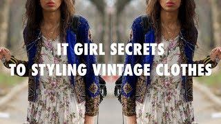 HOW TO STYLE VINTAGE CLOTHES | COATS, DRESSES, DENIM!!!