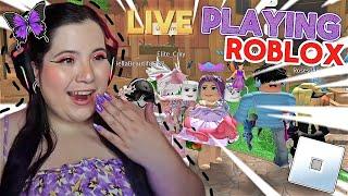  LIVE! PLAYING ROBLOX! COME JOIN ME!