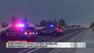 APD: 1 dead after crash in northwest Albuquerque